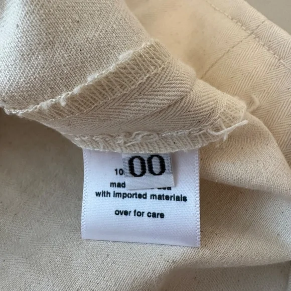 NWT Rachel Comey Quinz Cotton Blazer in NaturalSize 00
